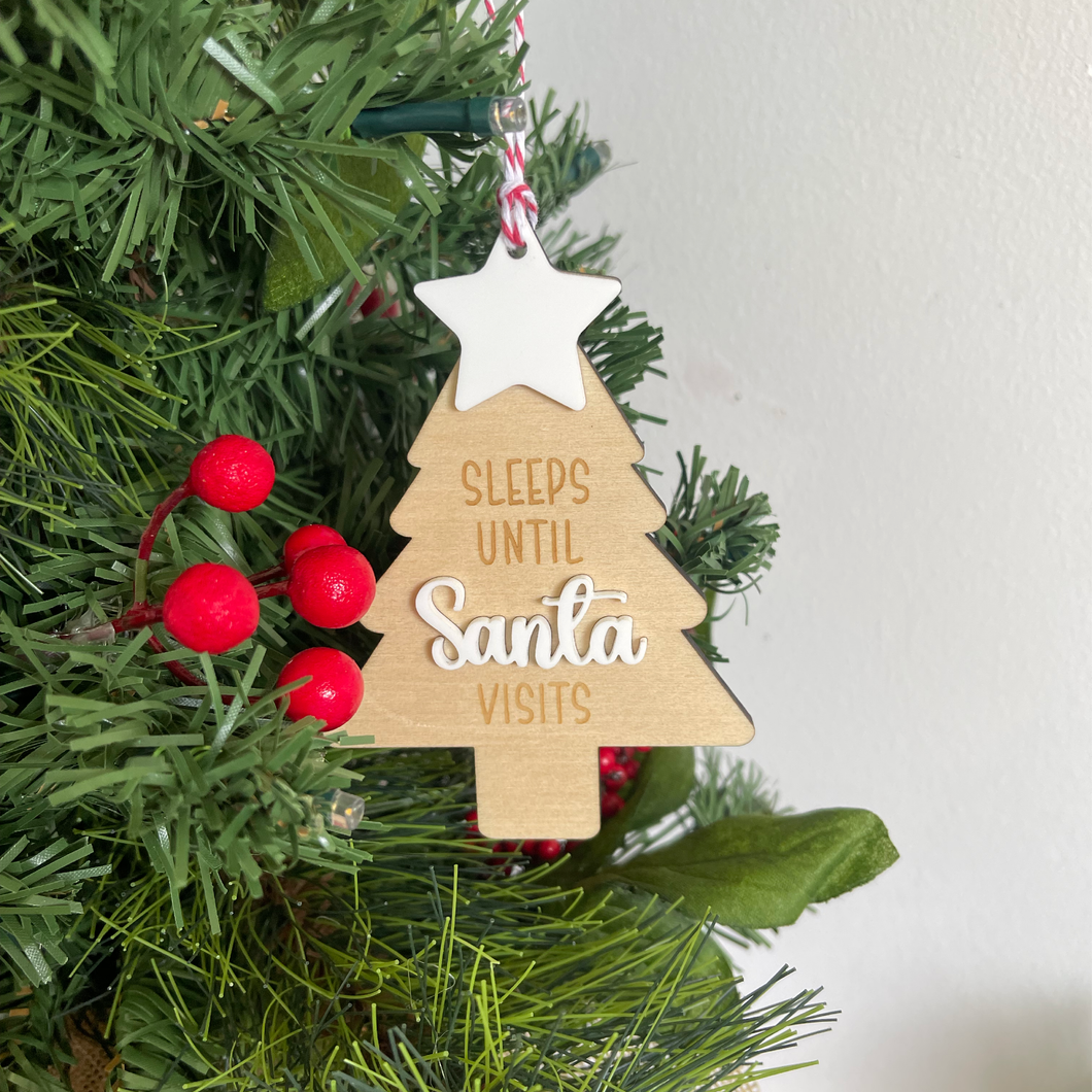 Christmas Countdown Magnet and Ornament