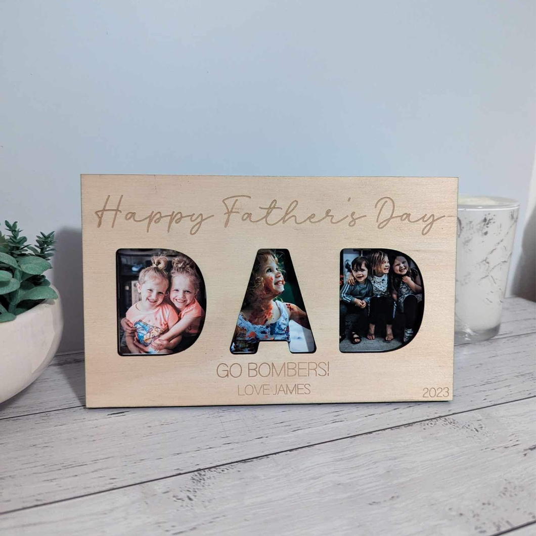 Father’s Day Photo Frame Stand