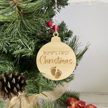 Load image into Gallery viewer, Bump’s First Christmas Ornament
