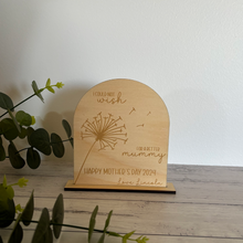 Load image into Gallery viewer, I Could Not Wish For A Better Mum, Dad, Grandma, Grandpa etc. Fingerprint Plaque
