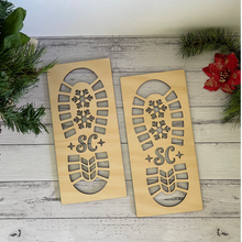 Load image into Gallery viewer, Santa&#39;s Footprints Stencil
