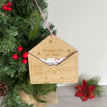 Load image into Gallery viewer, Christmas Wishlist Envelope Ornament
