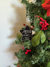 Load image into Gallery viewer, Personalised Teacher Star Christmas Ornament
