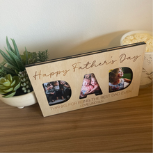 Load image into Gallery viewer, Father’s Day Photo Frame Stand
