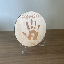 Load image into Gallery viewer, Children&#39;s Handprint Plaque
