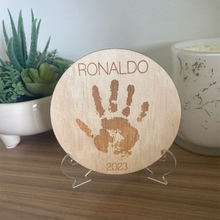 Load image into Gallery viewer, Children&#39;s Handprint Plaque
