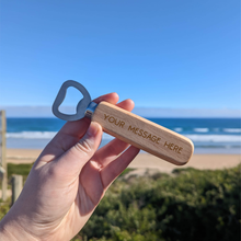 Load image into Gallery viewer, Custom Engraved Father&#39;s Day Bottle Opener
