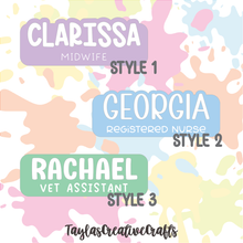 Load image into Gallery viewer, Personalised Acrylic Name Badge
