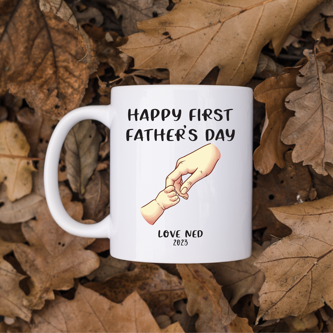 Personalised First Father's Day Mug