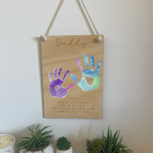 Load image into Gallery viewer, Kids Handprint Plaque
