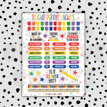 Load image into Gallery viewer, Teacher Planner Stickers
