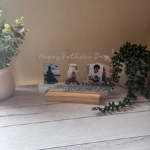 Load image into Gallery viewer, Custom DAD Photo Collage Frame - A thoughtful Father’s Day and Birthday Gift
