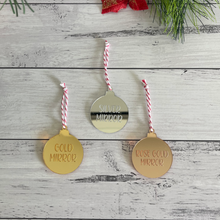 Load image into Gallery viewer, Angel Wings Christmas Memorial Ornament
