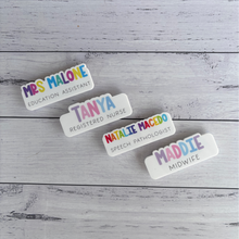 Load image into Gallery viewer, Personalised Acrylic Name Badge
