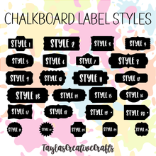 Load image into Gallery viewer, Adhesive Chalkboard Labels -20 Pack
