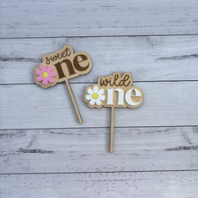 Load image into Gallery viewer, Sweet One or Wild One Cake Topper
