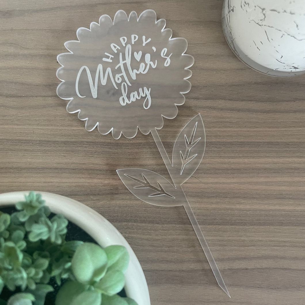 Mother’s Day Flower Stake