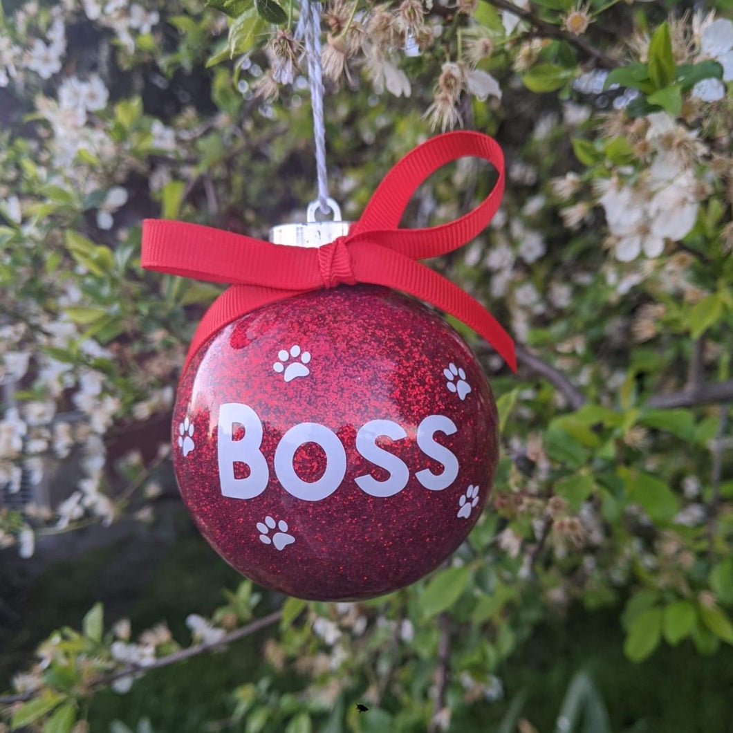 Personalised Christmas Baubles