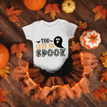 Load image into Gallery viewer, Too Cute To Spook Halloween Bodysuit
