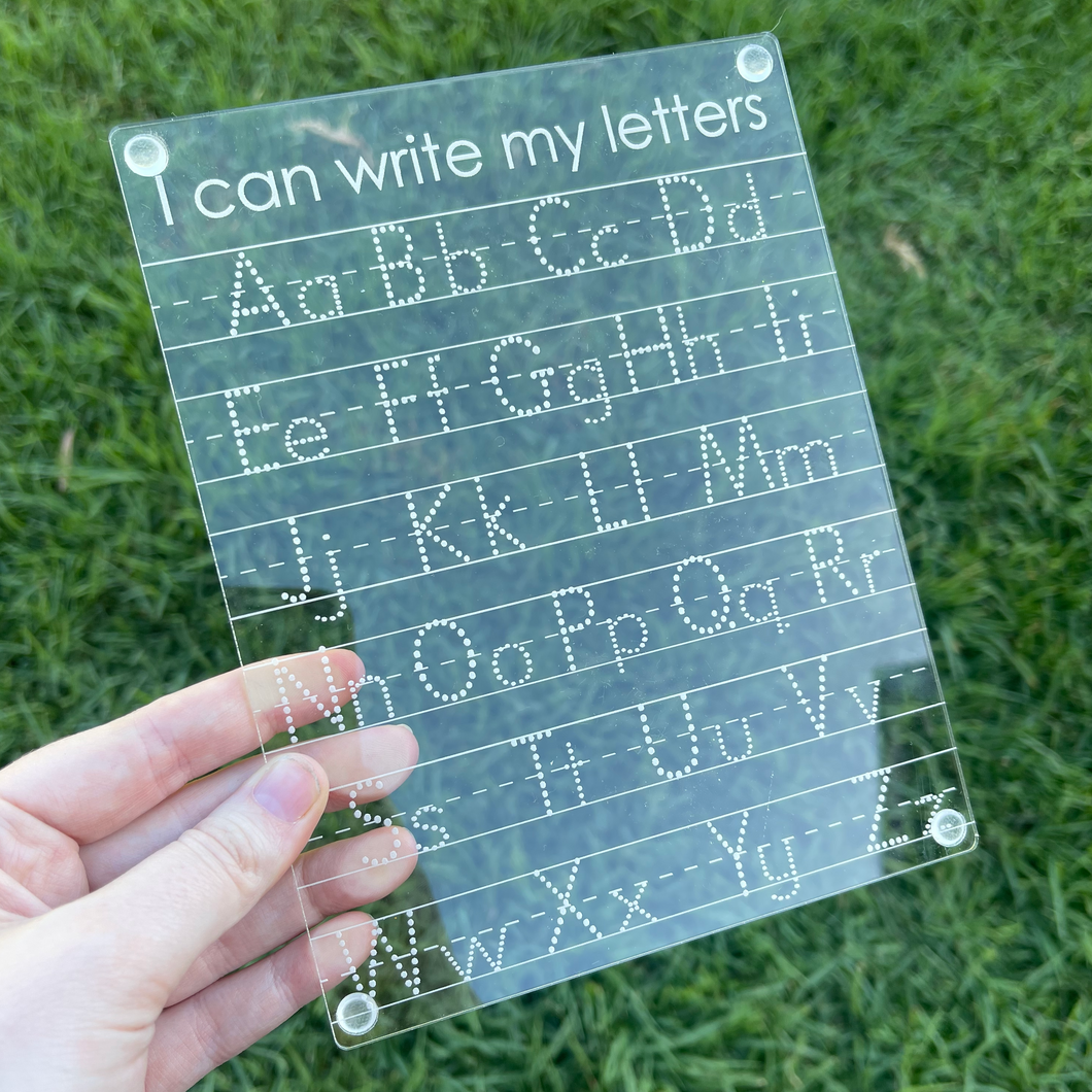Set of 4 ‘I Can Write My …’ Boards