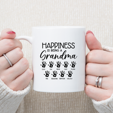 Load image into Gallery viewer, Happiness is being a ... Mother&#39;s Day Mug
