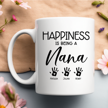 Load image into Gallery viewer, Happiness is being a ... Mother&#39;s Day Mug
