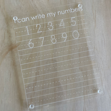 Load image into Gallery viewer, ‘I Can Write My Numbers’ Board
