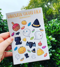 Load image into Gallery viewer, Halloween Sticker Sheet Pack
