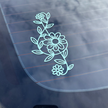 Load image into Gallery viewer, Sunflower Treble Clef Car Decal
