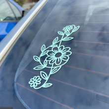 Load image into Gallery viewer, Sunflower Treble Clef Car Decal
