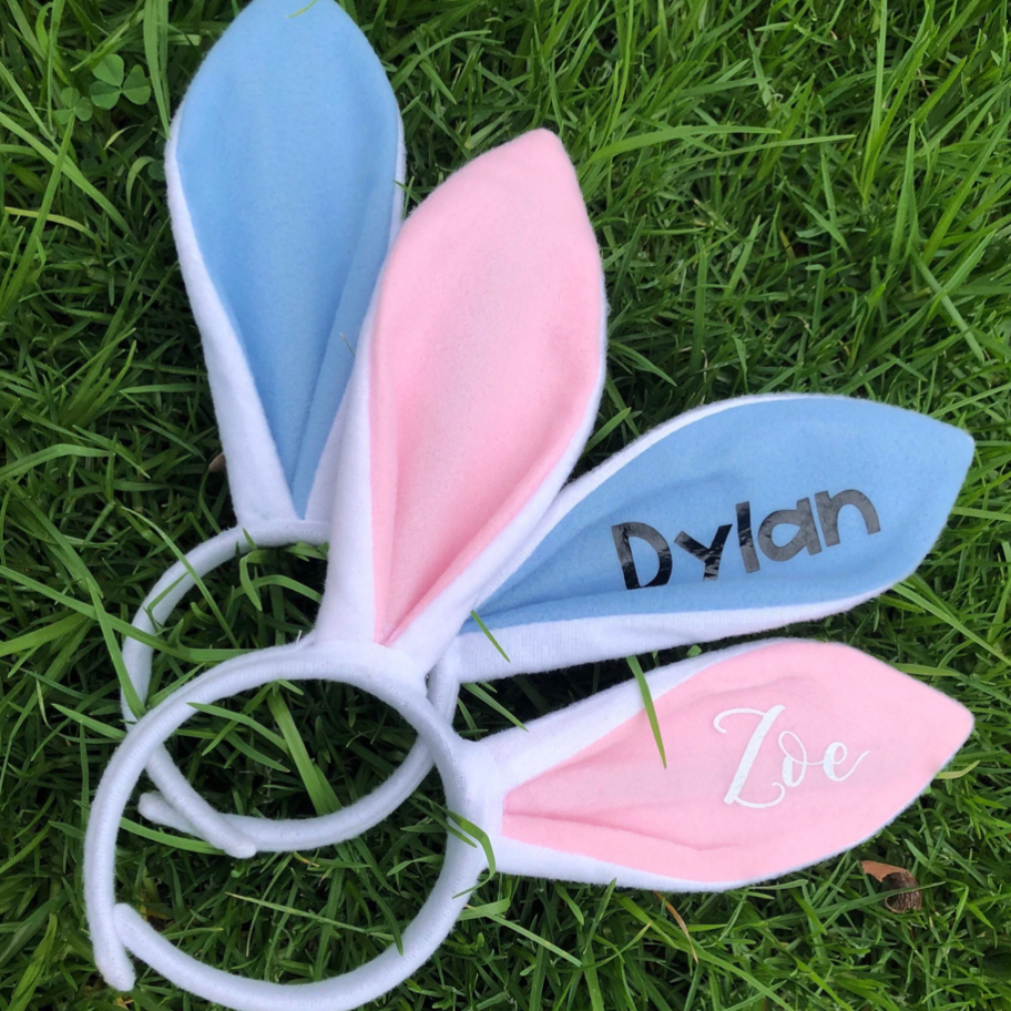 Personalised Easter Bunny Ears