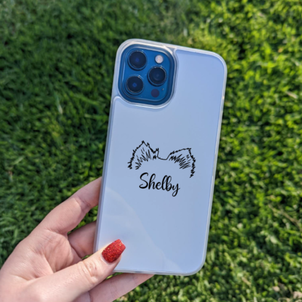 Personalised Dog Ears Phone Case