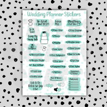 Load image into Gallery viewer, Wedding Planner Sticker Sheets
