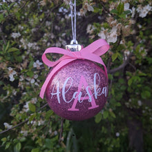 Load image into Gallery viewer, Personalised Christmas Baubles
