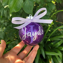 Load image into Gallery viewer, Personalised Christmas Baubles
