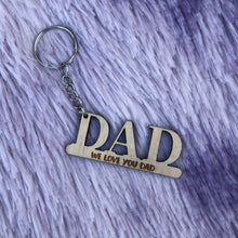 Load image into Gallery viewer, Personalised Dad Keychain
