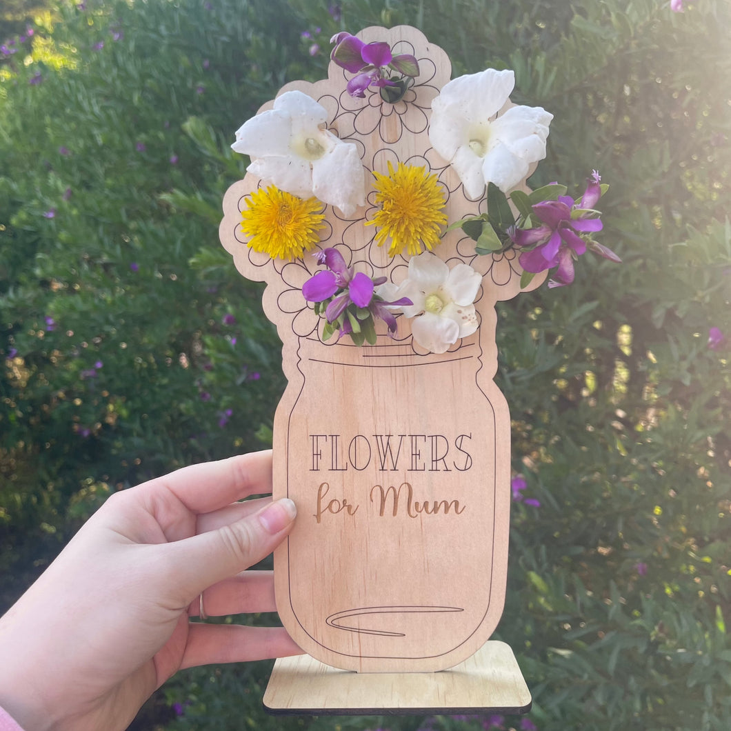 Wooden Flower Stand