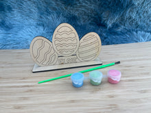 Load image into Gallery viewer, 3D DIY Kids Wooden Easter Egg Painting
